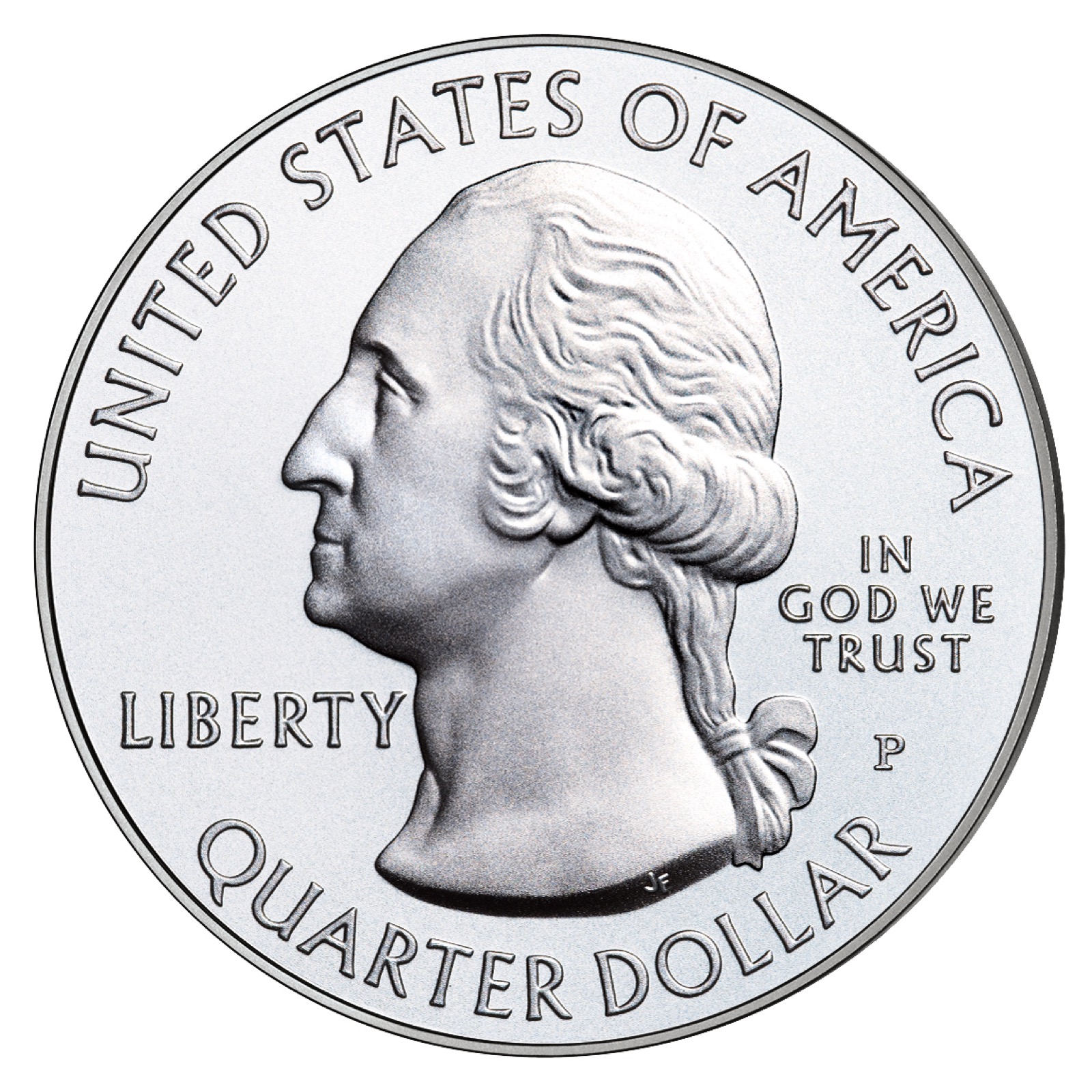 America the Beautiful quarter — общий вид