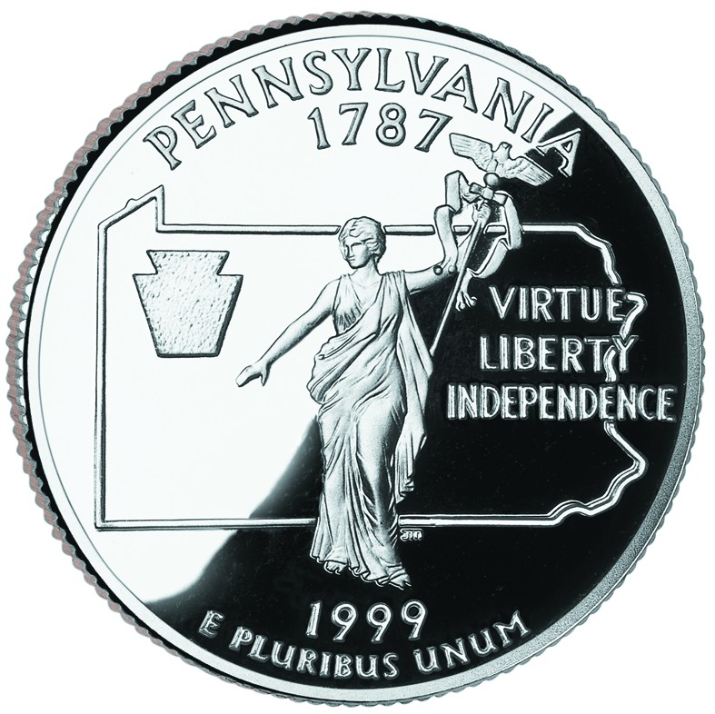 State quarter (1999–2008) — реверс (пример программы)